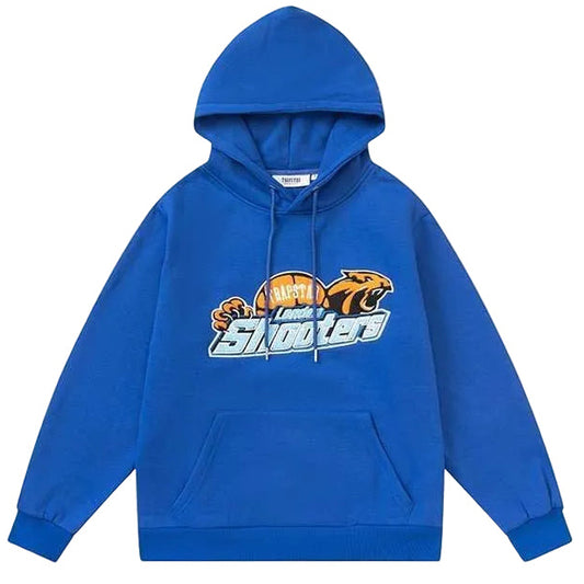Hoodie Trapstar Shooters Azul