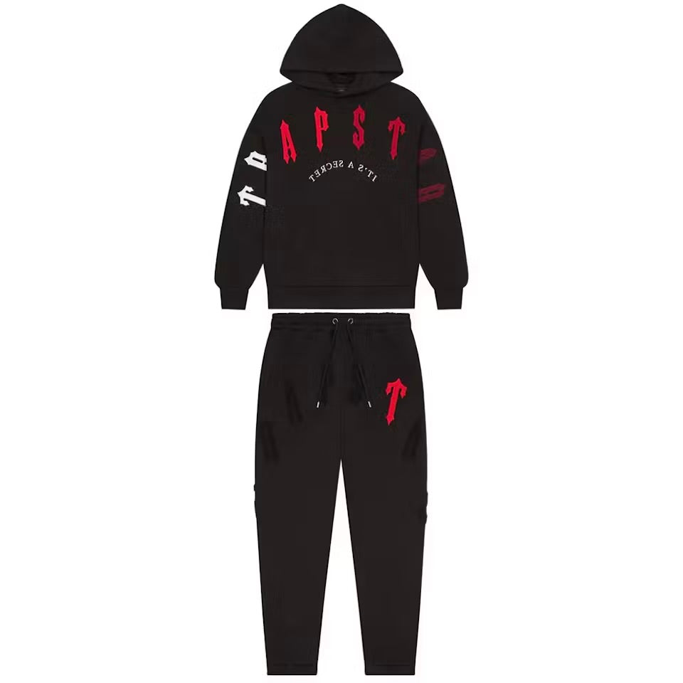 Conjunto Trapstar Irongate 2.0 Negro/Rojo