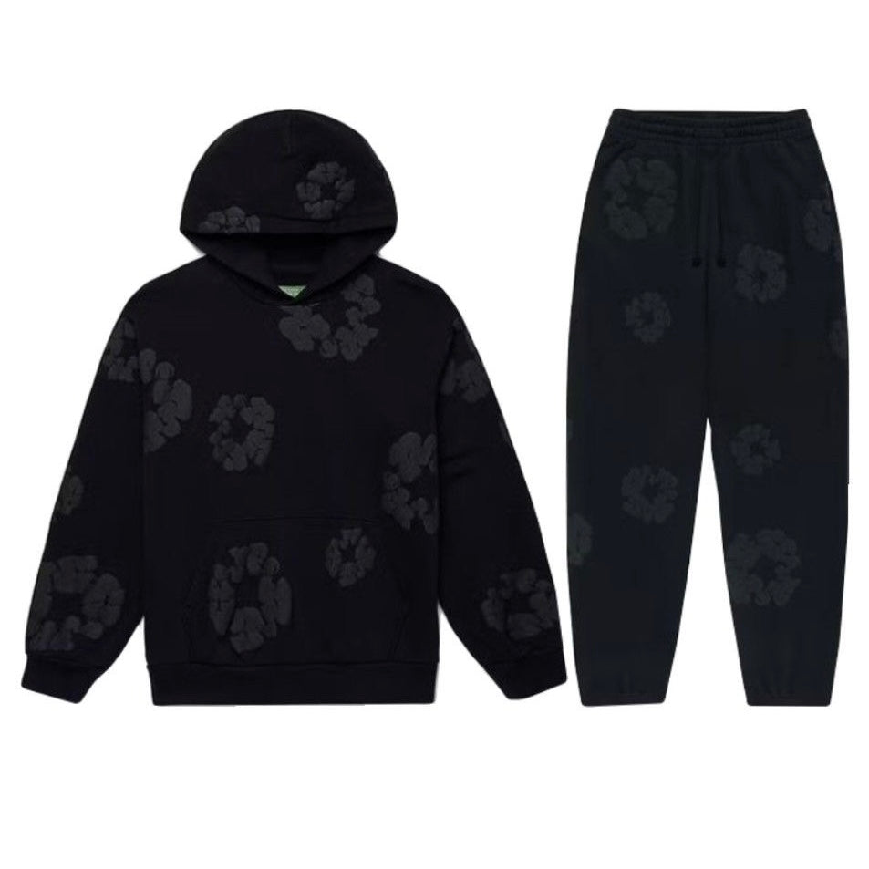 Conjunto Denim Tears Negro Completo