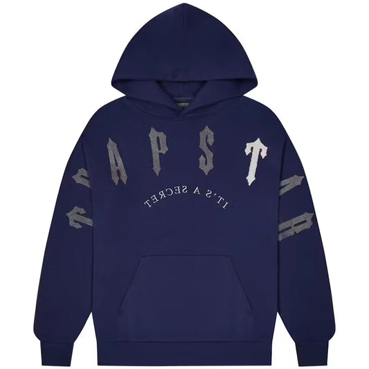 Hoodie Trapstar Irongate 2.0 Azul/Gris
