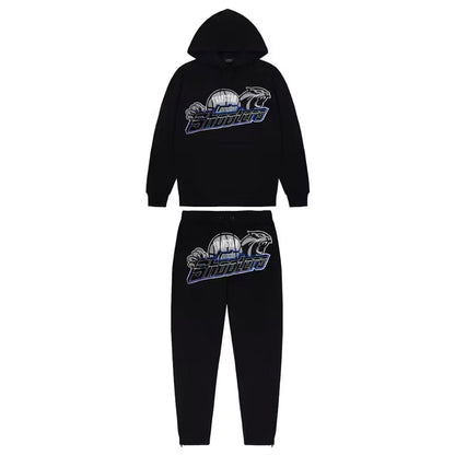 Conjunto Trapstar Shooters Negro/Azul