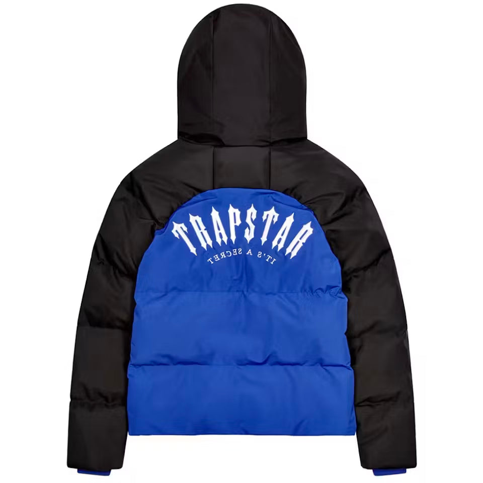 Chaqueta Trapstar Decoded Azul y Negra
