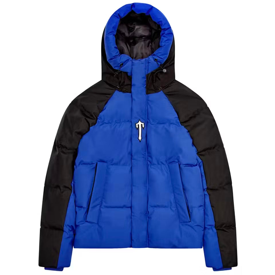 Chaqueta Trapstar Decoded Azul y Negra
