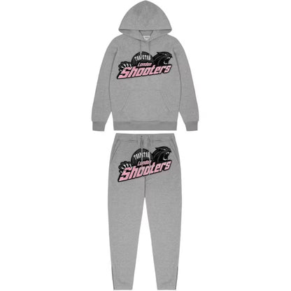 Conjunto Trapstar Shooters Gris/Rosa