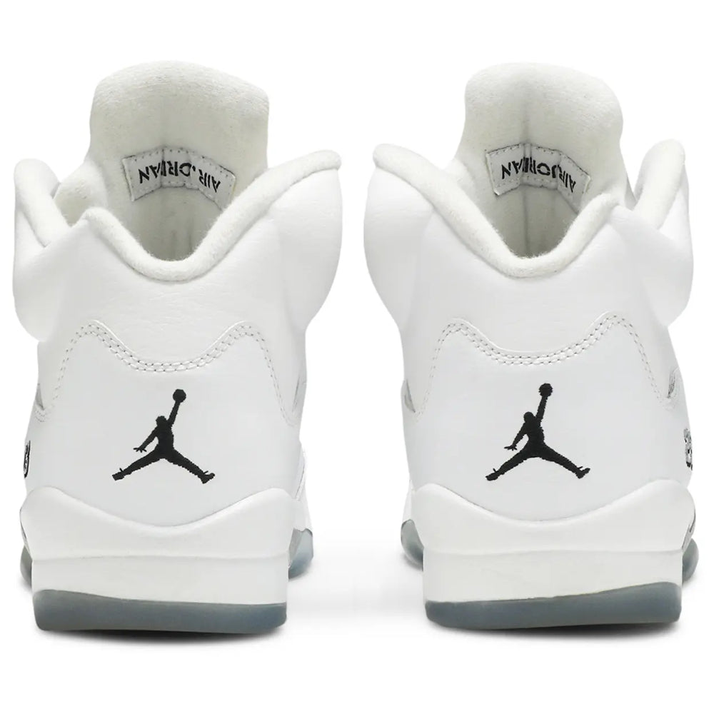 Air Jordan 5 "White Metallic"