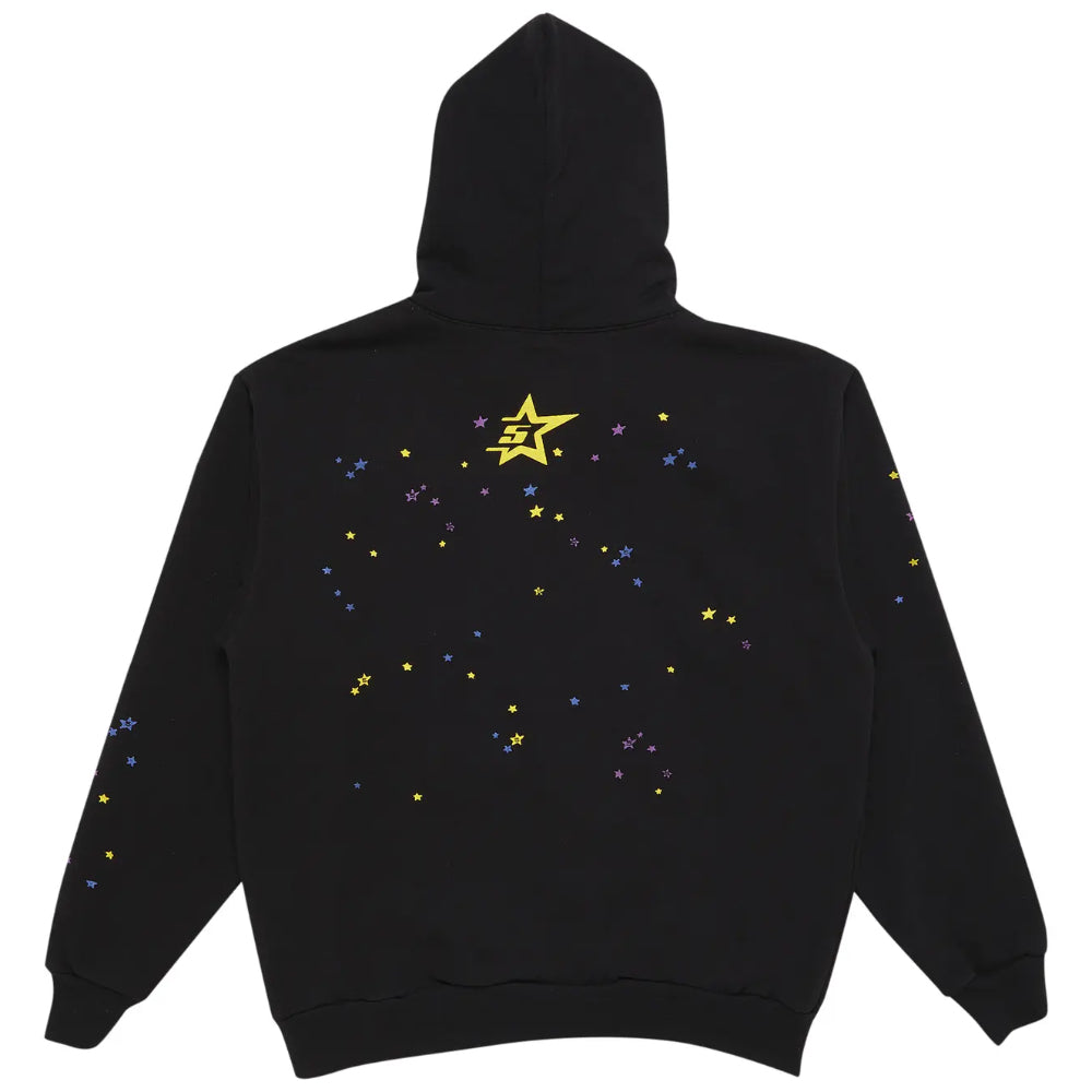 Hoodie Sp5der P*nk Negro