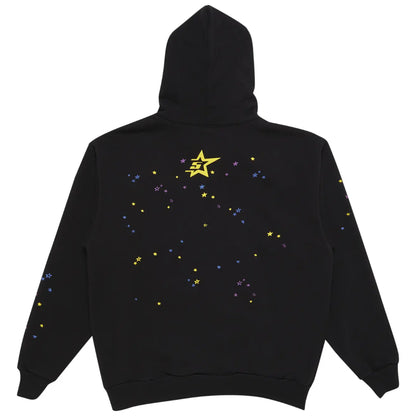 Hoodie Sp5der P*nk Negro