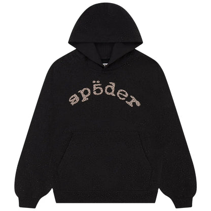 Hoodie Sp5der VVS Negro