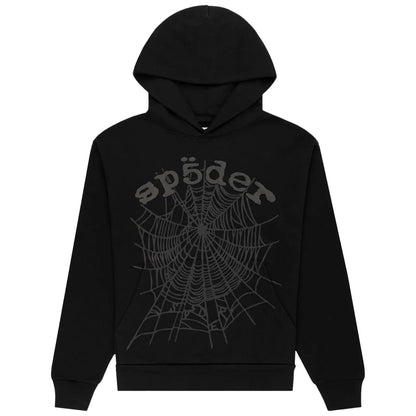 Hoodie Sp5der P*nk v2 Negro