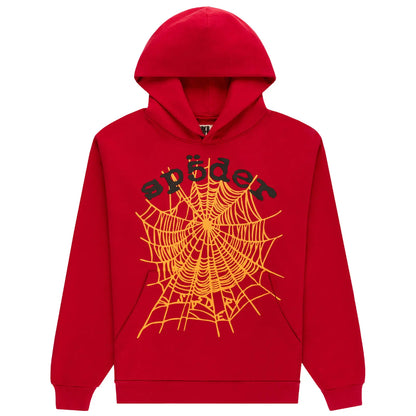 Hoodie Sp5der OG Web v2 Red