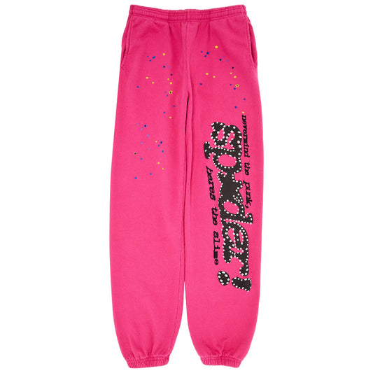 Jogger Sp5der P*nk v2 Rosa