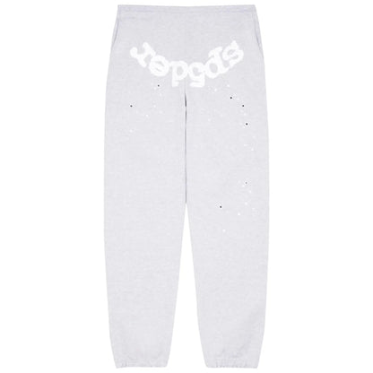 Jogger Sp5der Logo Gris Heather
