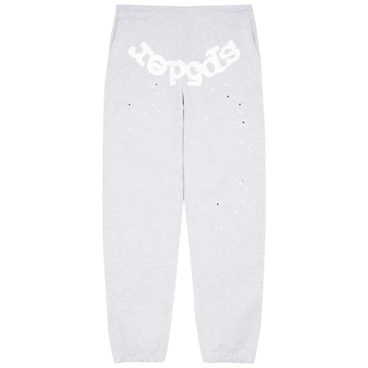 Jogger Sp5der Logo Gris Heather