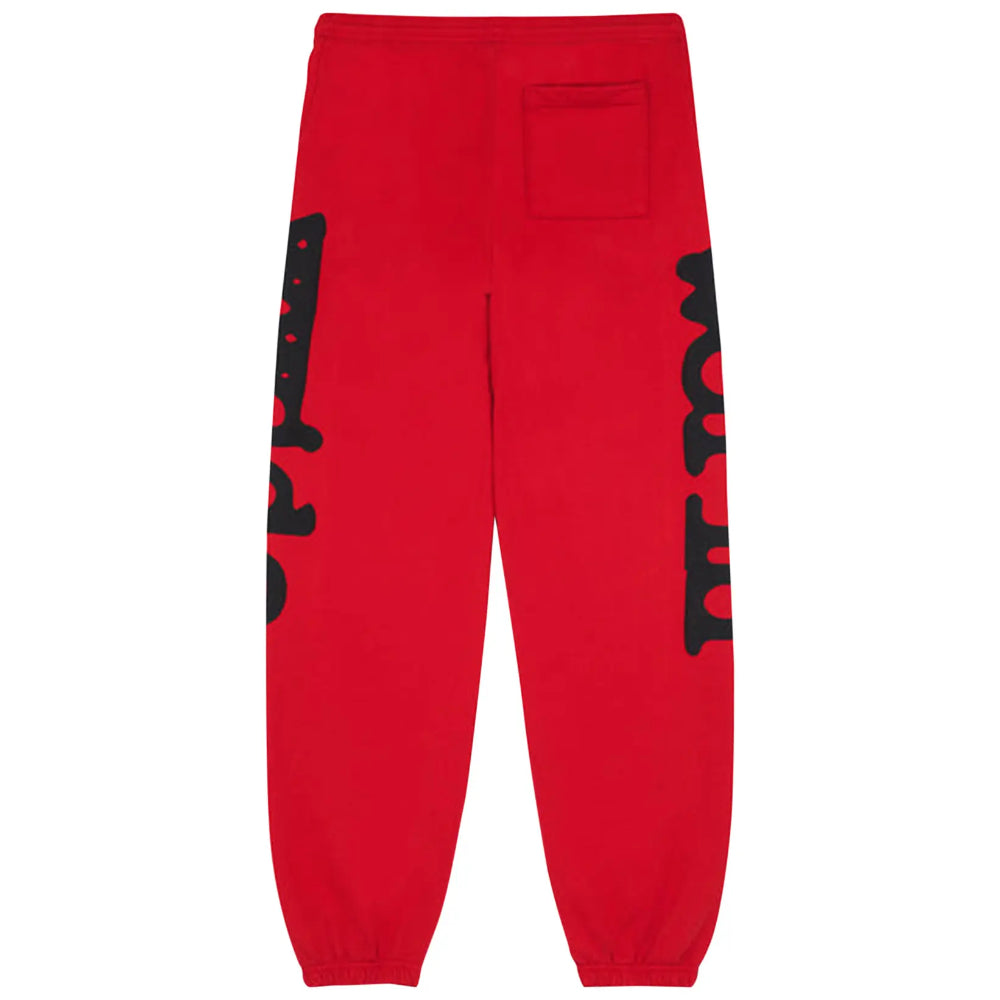 Jogger Sp5der Beluga Rojo