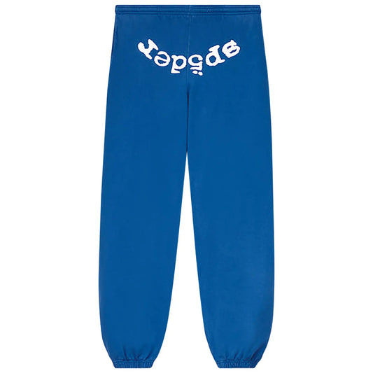 Jogger Sp5der Logo Azul