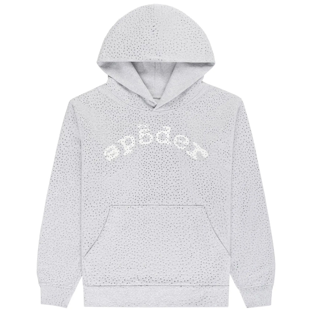Hoodie Sp5der VVS Gris Heather