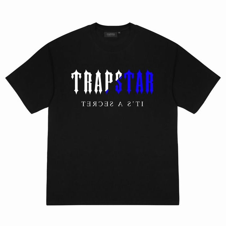 Camiseta Trapstar Decoded Negra/Blanca/Azul