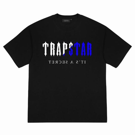 Camiseta Trapstar Decoded Negra/Blanca/Azul