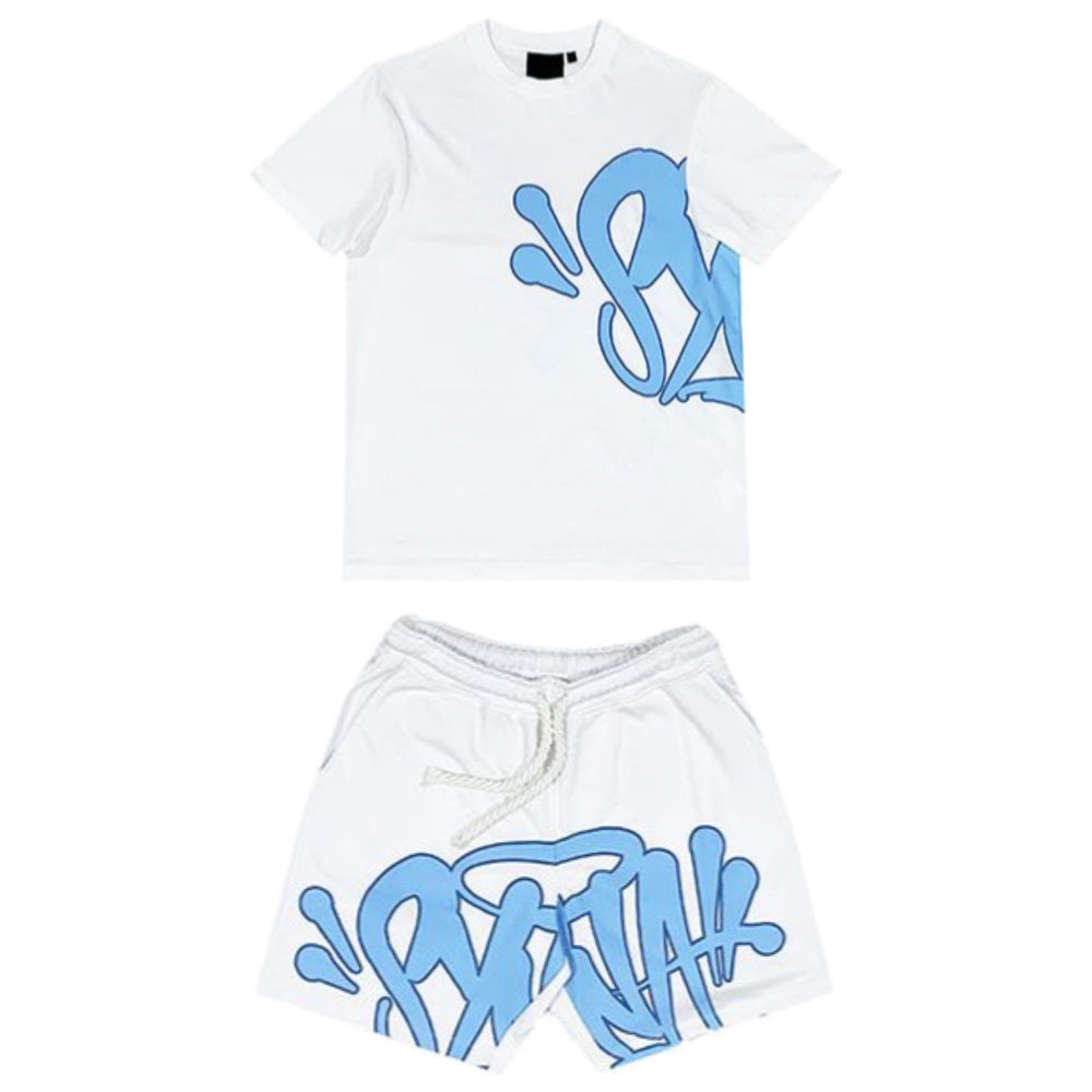 Conjunto Syna World Blanco/Azul