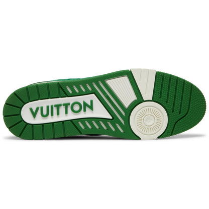 Louis Vuitton Trainer "Green Monogram Denim"