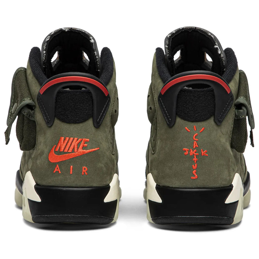 Travis Scott x Air Jordan 6 Retro “Medium Olive”