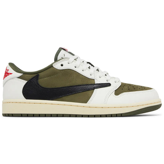 Travis Scott x Air Jordan 1 Low "Medium Olive"