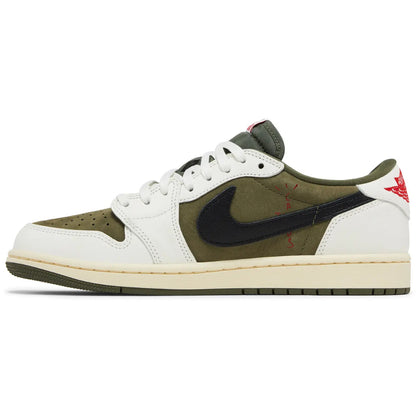 Travis Scott x Air Jordan 1 Low "Medium Olive"