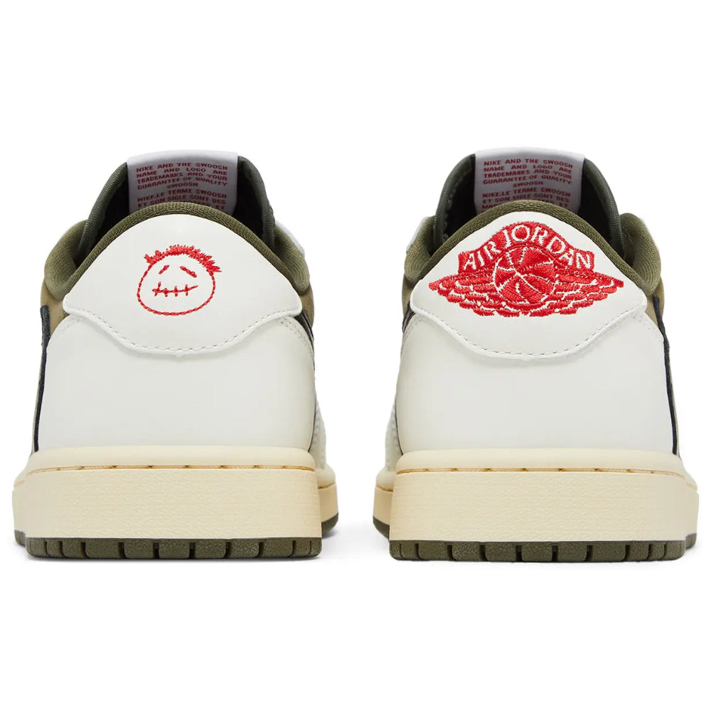 Travis Scott x Air Jordan 1 Low "Medium Olive"