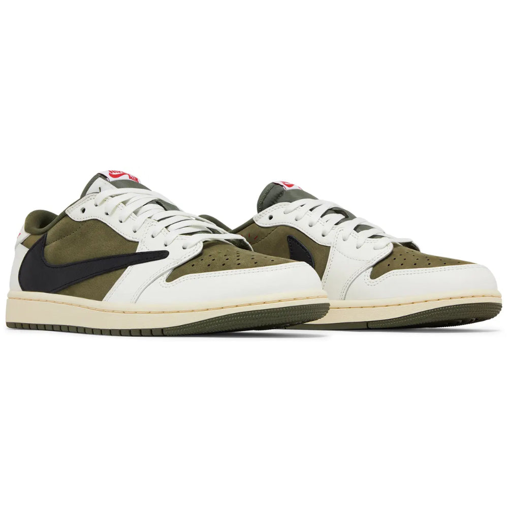 Travis Scott x Air Jordan 1 Low "Medium Olive"