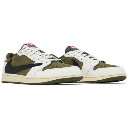 Travis Scott x Air Jordan 1 Low "Medium Olive"
