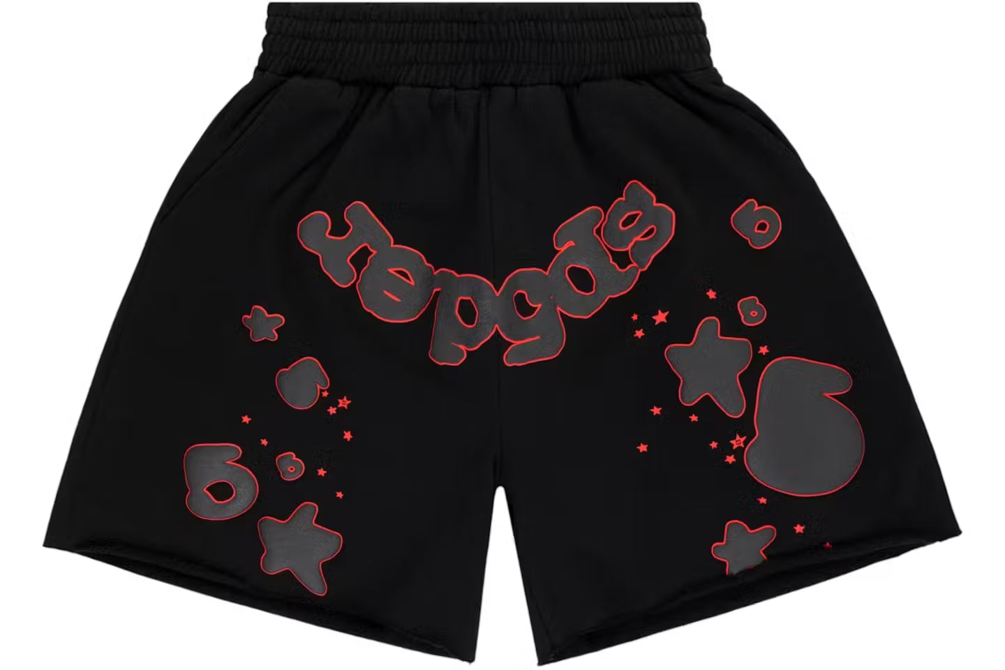 Short Sp5der Negro y Rojo