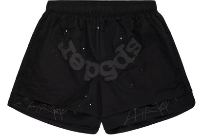 Short Sp5der Negro Doble Capa