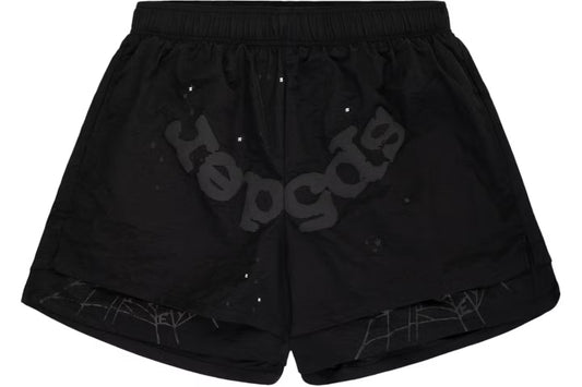 Short Sp5der Negro Doble Capa