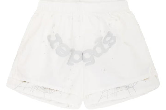 Short Sp5der Blanco Doble Capa