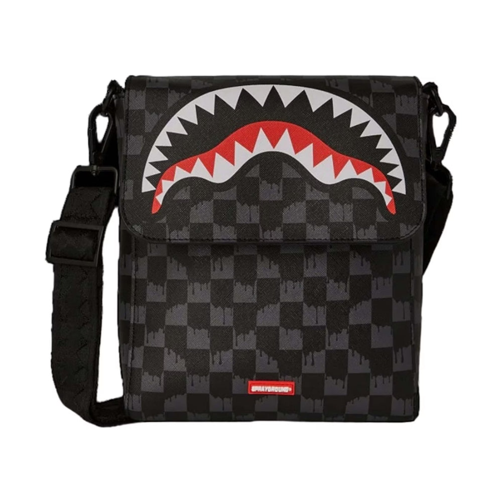 Bape Sprayground Shark Handbag, Black