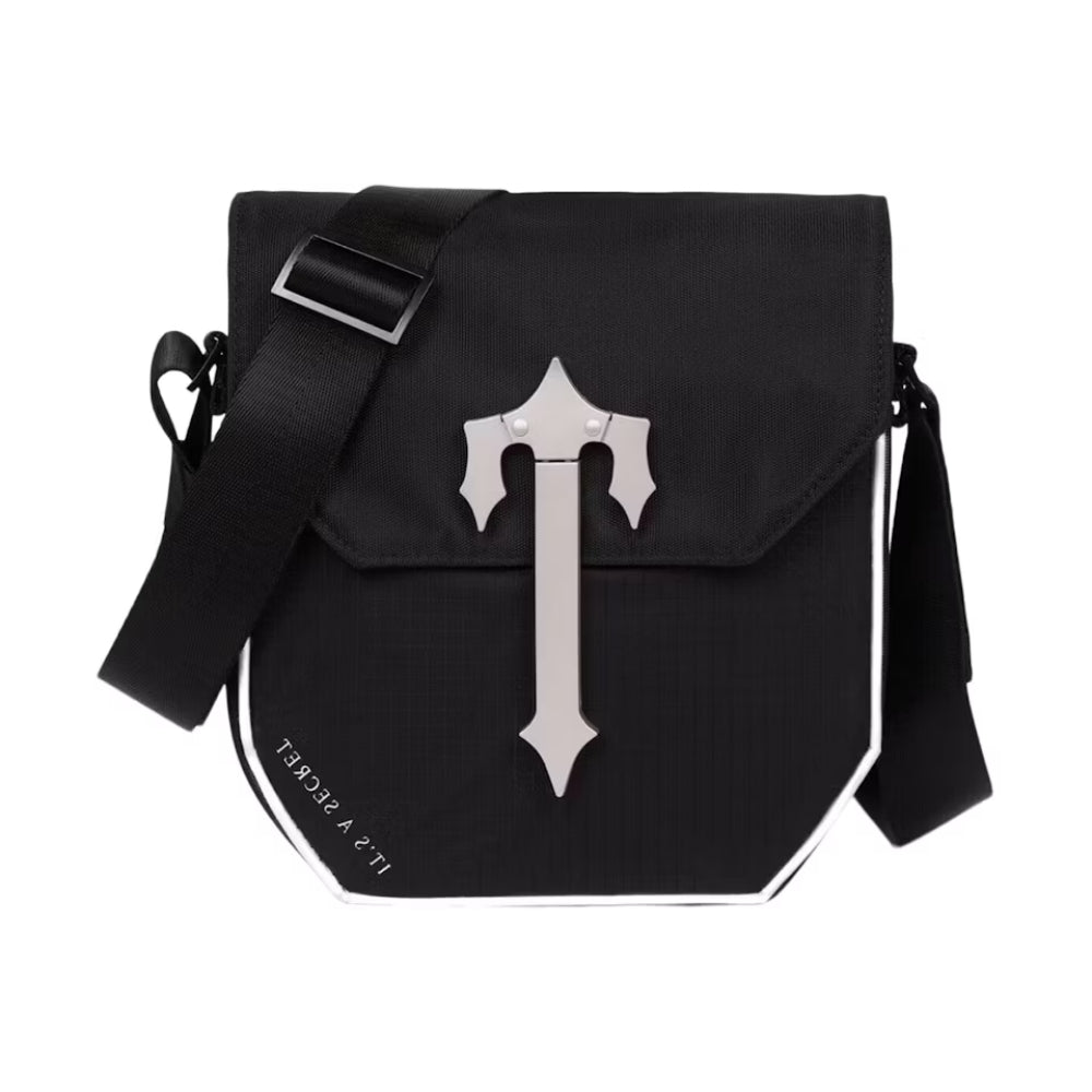 Bolso de Mano Trapstar Cobra Negro Reflectante