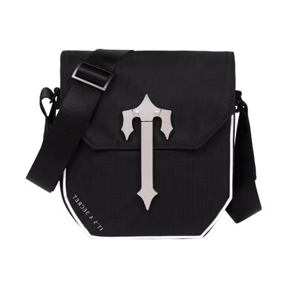 Bolso de Mano Trapstar Cobra Negro Reflectante