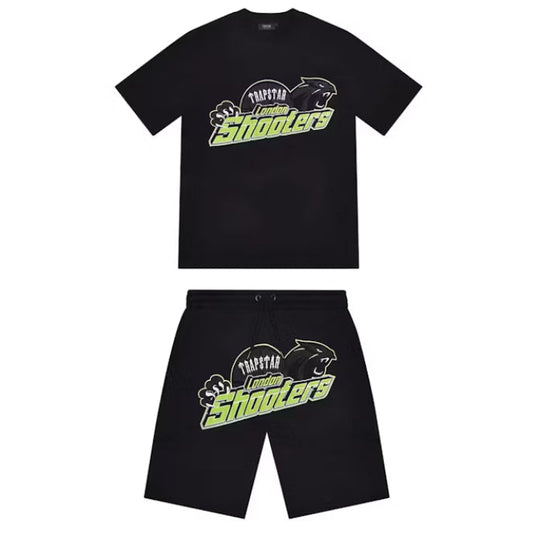 Conjunto Veraniego Trapstar Shooters Slime/Negro