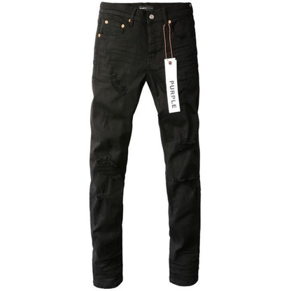 Jeans Ajustados Purple Brand Rasgados 'Negro'