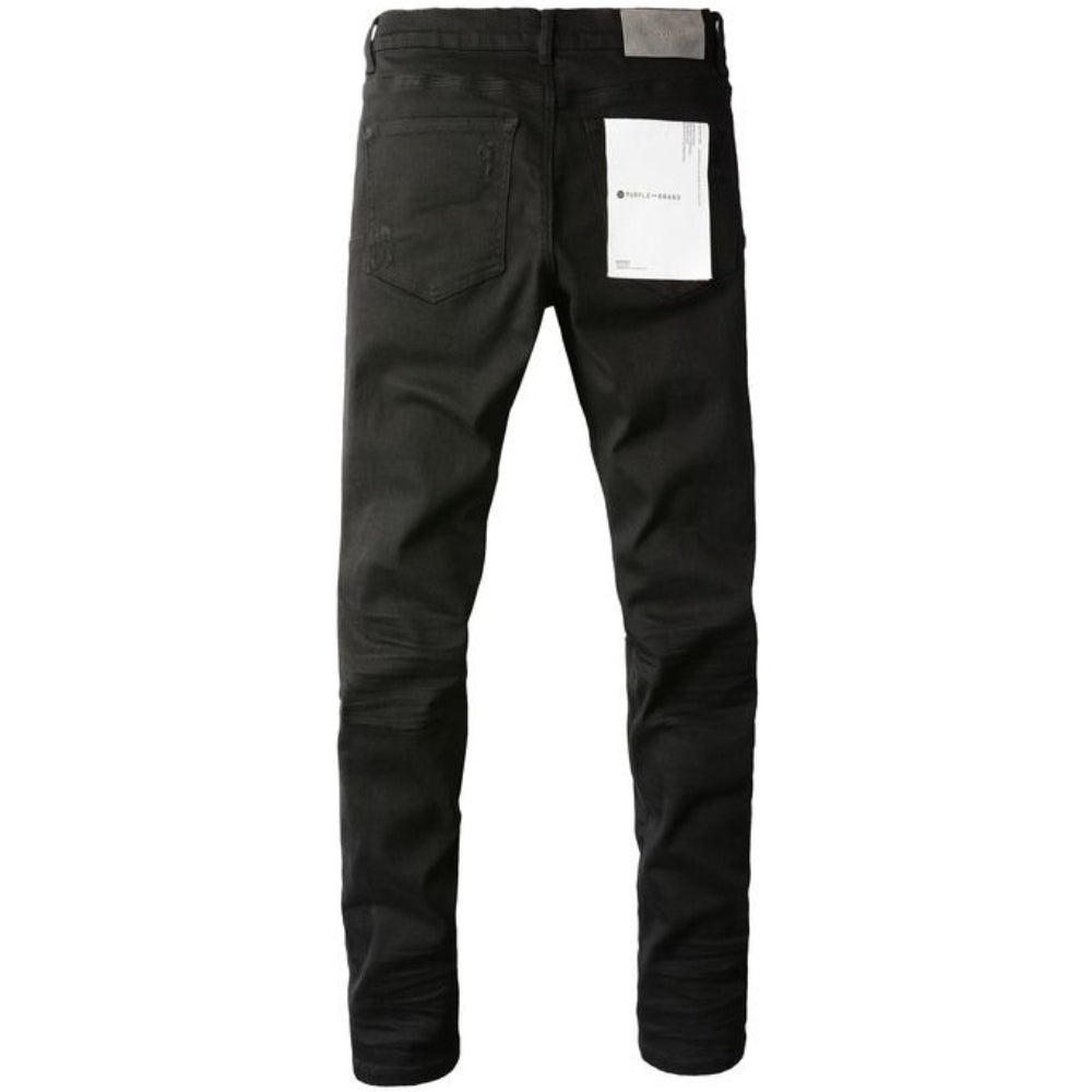 Jeans Ajustados Purple Brand Rasgados 'Negro'