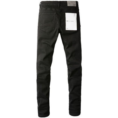 Jeans Ajustados Purple Brand Rasgados 'Negro'