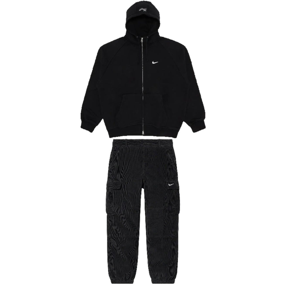 Conjunto Supreme x Nike Arc Corduroy Negro