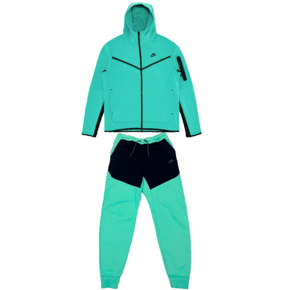 Conjunto Nike Tech Turquesa