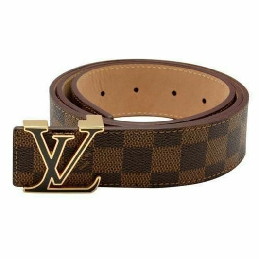 Cinturón Louis Vuitton 40mm Marrón/Dorado