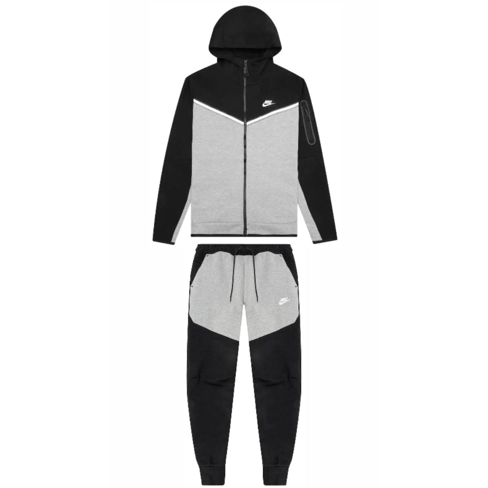 Conjunto Nike Tech Negro/Gris