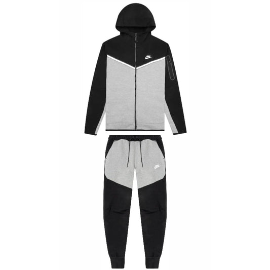 Conjunto Nike Tech Negro/Gris